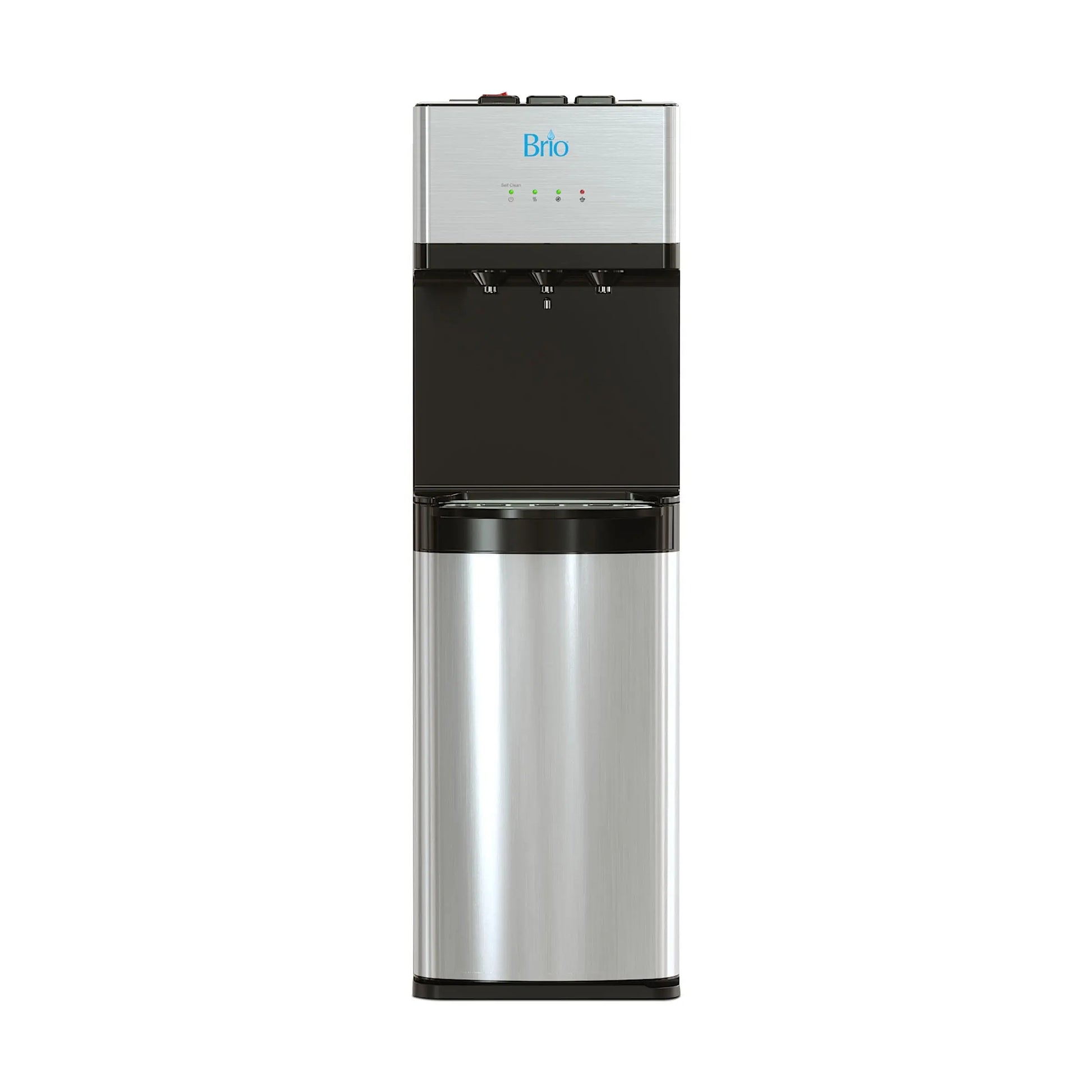 Brio 500 Series Self-Cleaning Stainless Steel Water Dispenser: Hot, Cold, and Room Temperature | Fridge.com