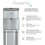 Brio 700 Series Moderna 4-Stage Filtration Reverse Osmosis Touch-Less Water Dispenser, Height 41.05" | Fridge.com