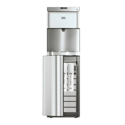 Brio 700 Series Moderna Touchless 3-Stage Bottless Water Cooler , Height 41.05" Stainless Steel | Fridge.com