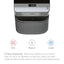 Brio 700 Series Moderna Touchless 3-Stage Bottless Water Cooler , Height 41.05" Stainless Steel | Fridge.com