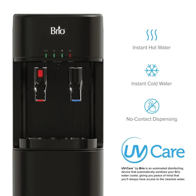 Brio Black Free Standing Bottleless Filtered | Fridge.com