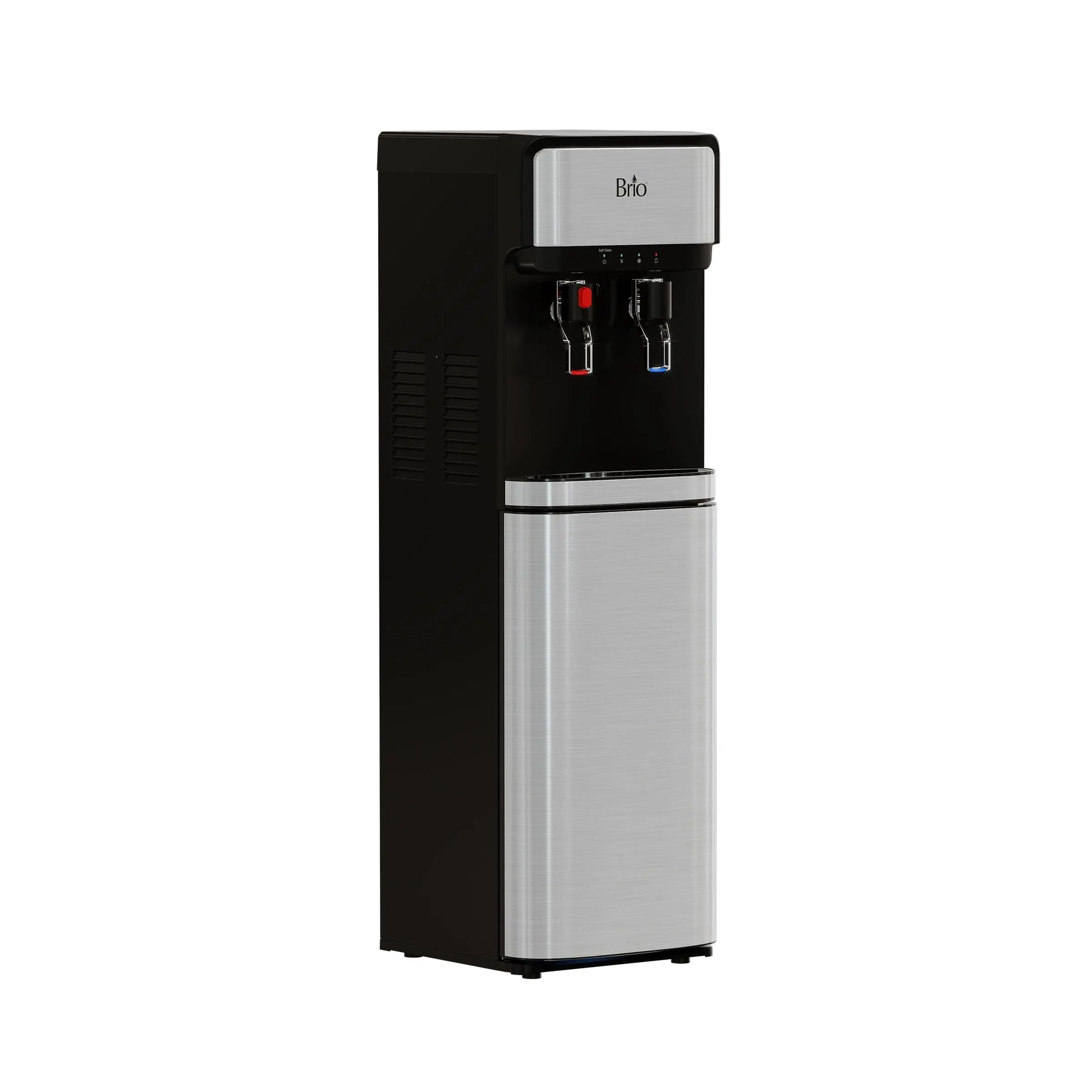 Brio Bottom Load Water Cooler Dispenser for 5 Gallon Bottles – Paddle Dispensing, CLBL320SCP | Fridge.com