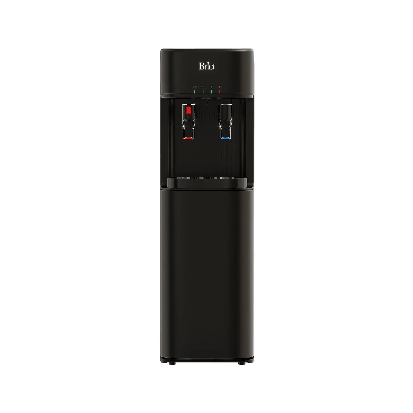 Brio Bottom Load Water Cooler Dispenser for 5 Gallon Bottles – Paddle Dispensing, Product Height 41.1" | Fridge.com