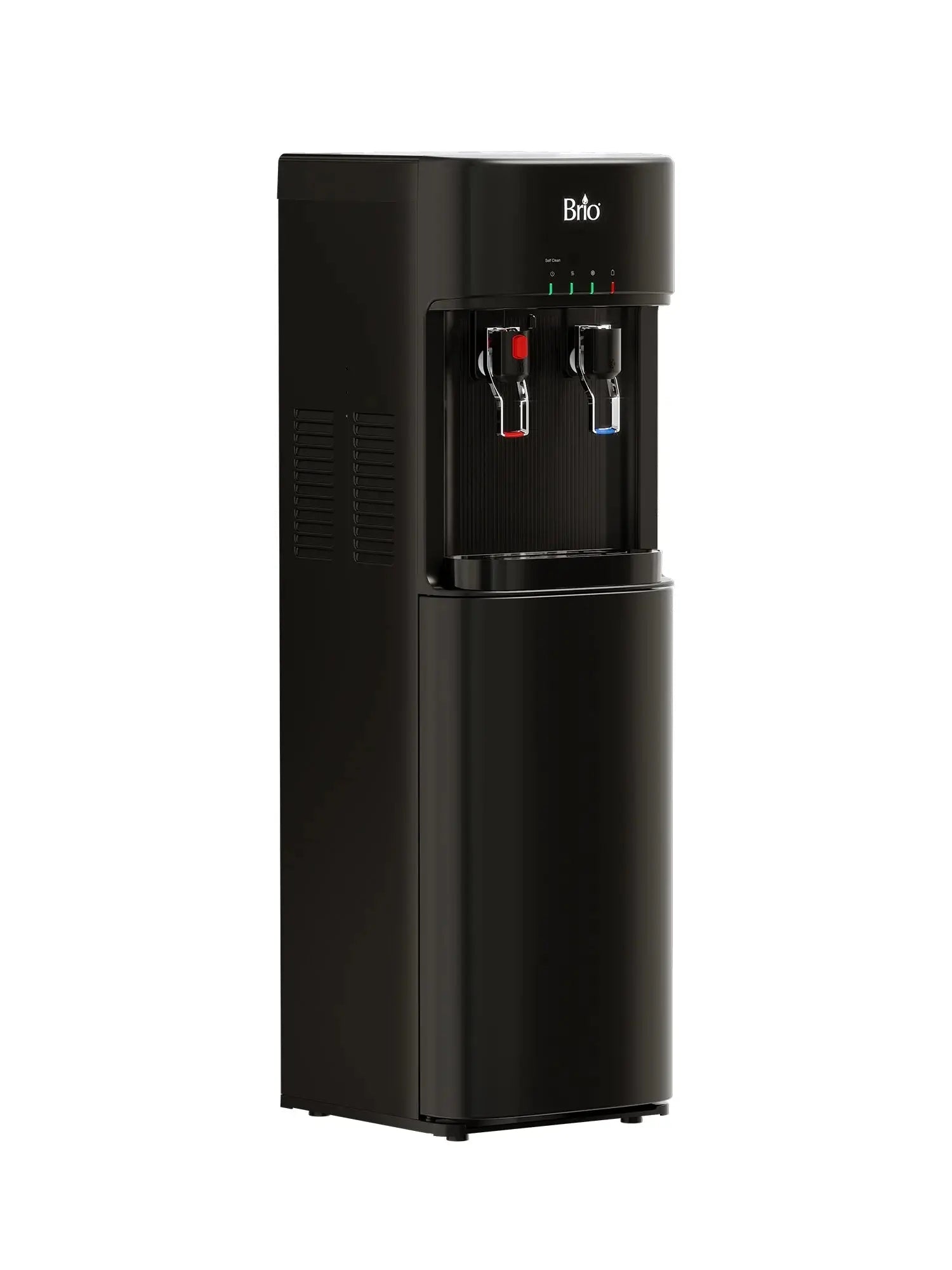 Brio Bottom Load Water Cooler Dispenser for 5 Gallon Bottles – Paddle Dispensing, Product Height 41.1" | Fridge.com