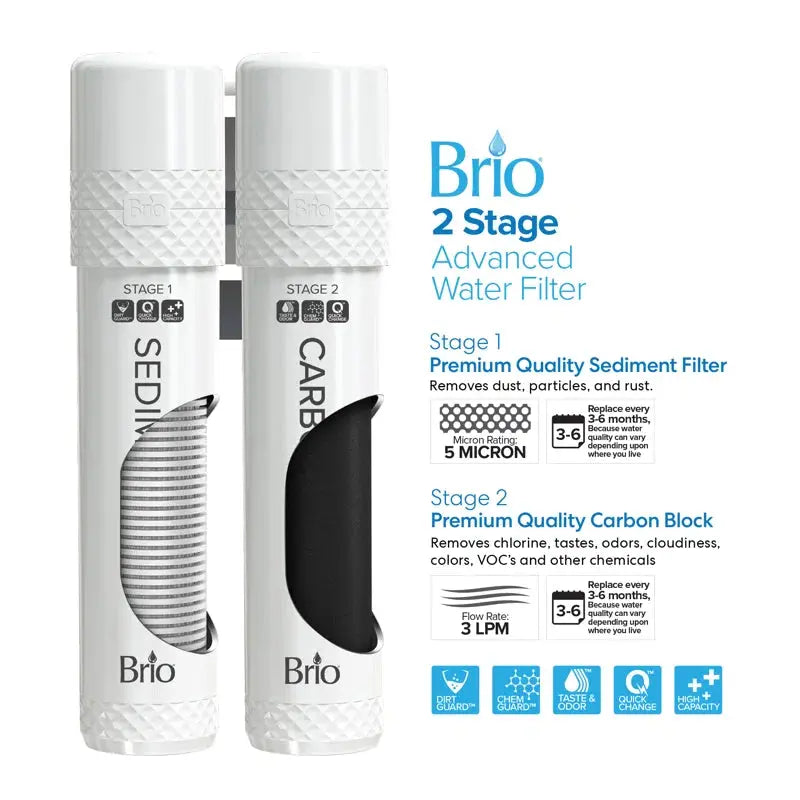 Brio Free Standing Bottom Loading Electric Filtered Water Dispenser | Fridge.com