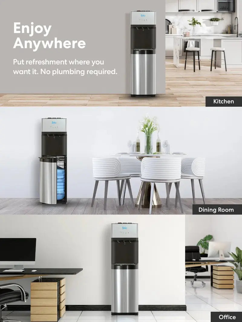 Brio Free Standing Bottom Loading Water Dispenser | Fridge.com