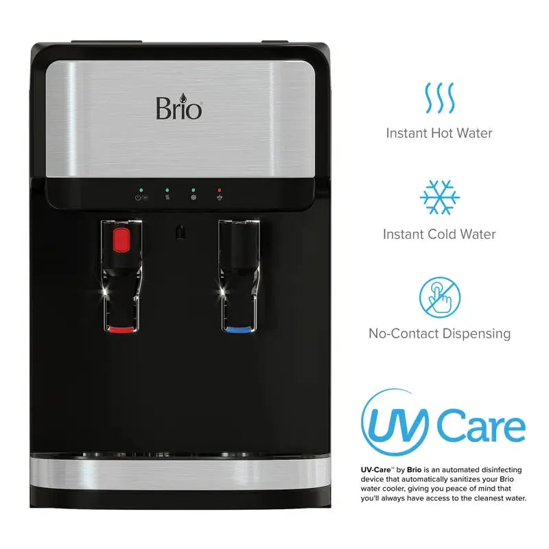 Brio Silver Countertop Bottleless Filtered | Fridge.com