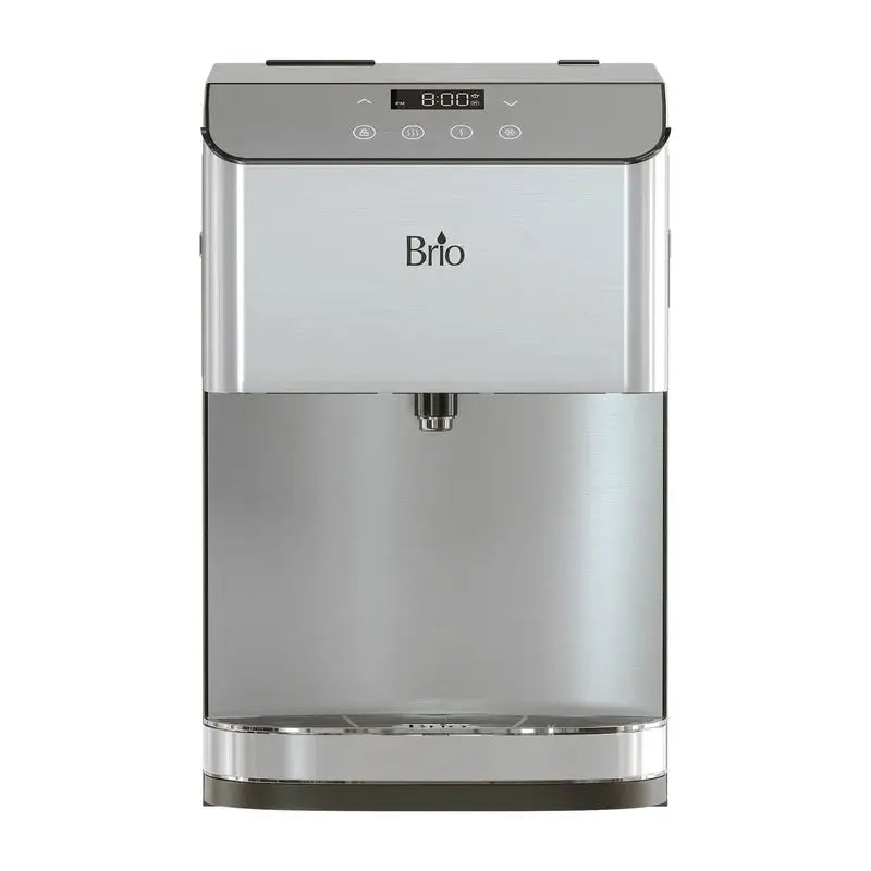 Brio Stainless Steel Countertop Bottleless Electric Filtered Water Dispenser | Fridge.com