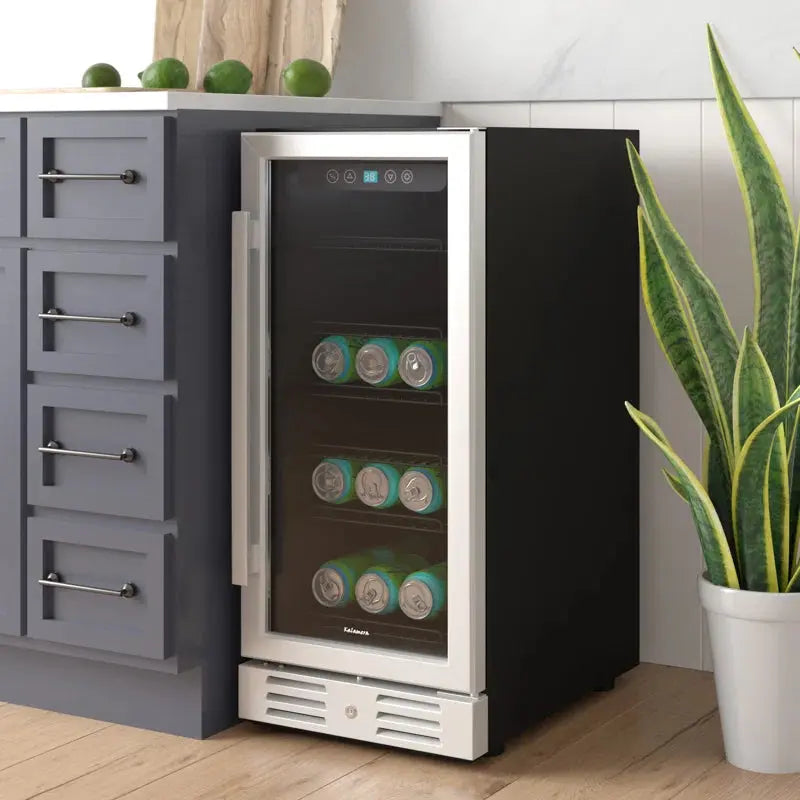 Built-In Refrigeration 96 Can 15" Convertible Beverage Refrigerator | Fridge.com