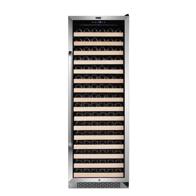 166 Bottle Single Zone Freestanding/Built-In Wine Cellar | Fridge.com