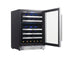 Equator Dual Zone 52-Bottle Free Standing/Built-In Wine Cooler Stainless 110V | Fridge.com