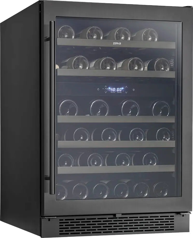 Presrv 24'' 45 Bottle Dual Zone Freestanding/Built-In Wine Refrigerator | Fridge.com