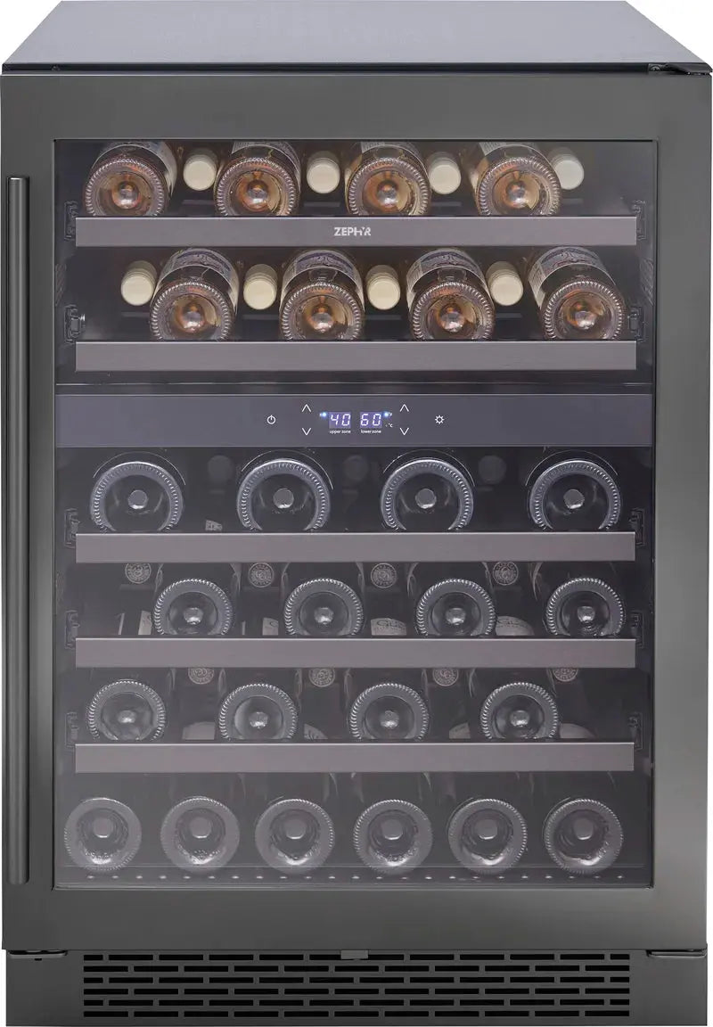 Presrv 24'' 45 Bottle Dual Zone Freestanding/Built-In Wine Refrigerator | Fridge.com