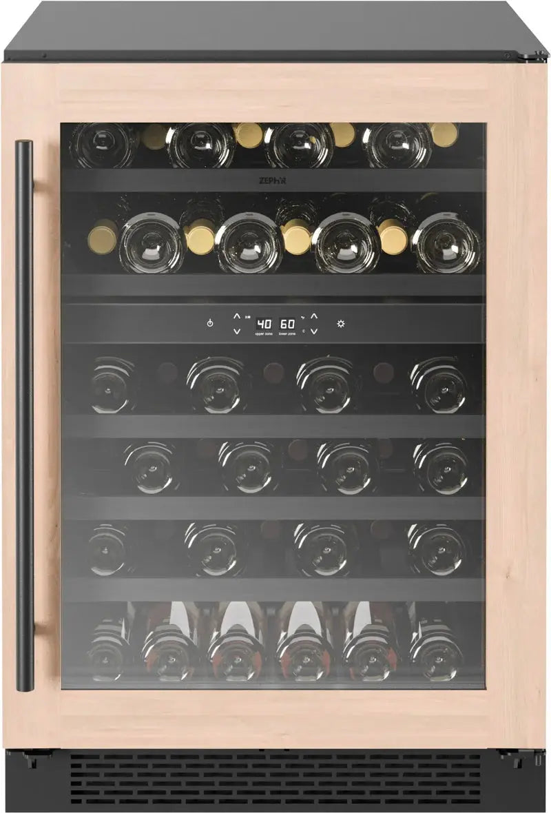 Presrv 24" 45 Bottle Dual Zone Panel-Ready Freestanding/Built-In Wine Refrigerator | Fridge.com