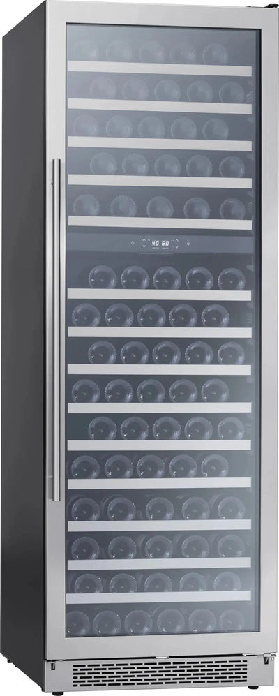 Zephyr Presrv 24'' 138 Bottle Dual Zone Freestanding/Built-In Wine Refrigerator | Fridge.com