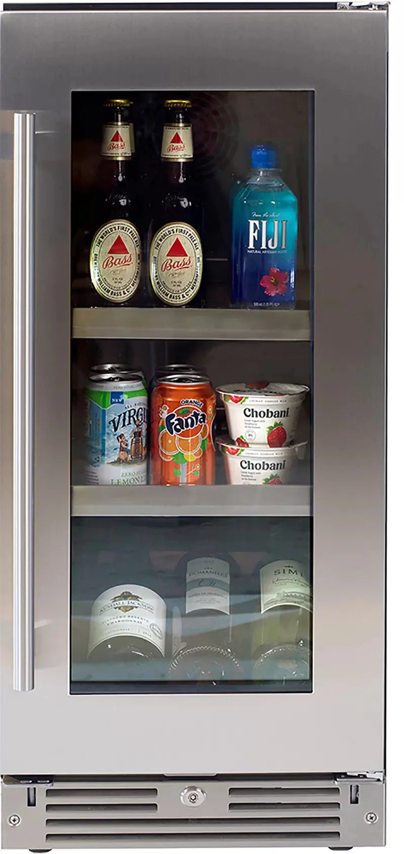 XO Appliance 15'' 3 Bottle and 66 Can Single Zone Freestanding/Built-In Wine & Beverage Refrigerator | Fridge.com