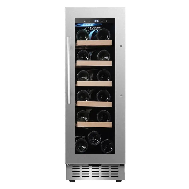 Equator 18 Bottle WINE REFRIGERATOR Freestanding/Builtin 7 Color LED 110V | Fridge.com