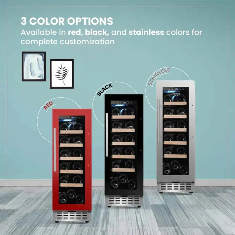 Equator 18 Bottle WINE REFRIGERATOR Freestanding/Builtin 7 Color LED 110V | Fridge.com