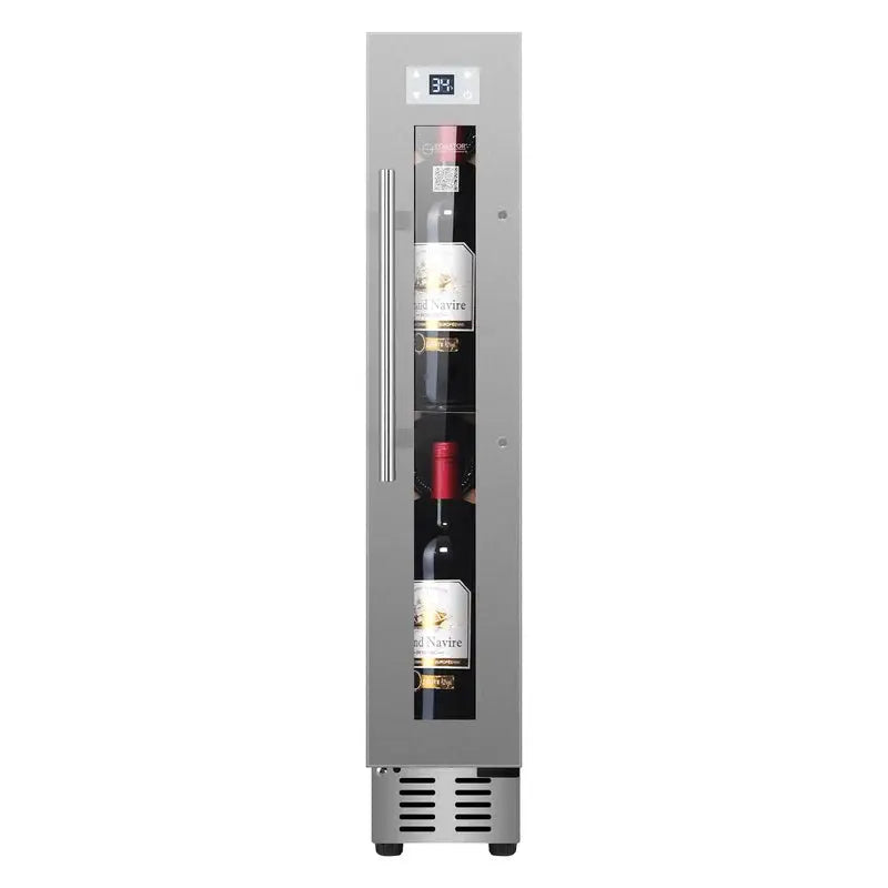 Equator 9 Bottles WINE REFRIGERATOR 1-Zone Freestanding/Builtin 7 Color LED 110V | Fridge.com