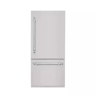 CLASSICO 36 In. Built-In BM36 RH-HINGE - PNL and HDL in STAINLESS STEEL with CHROME TRIM | Fridge.com