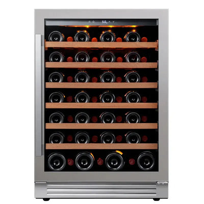 CLF 23.4'' 54 Bottle Single Zone Wine Refrigerator | Fridge.com