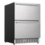 COTLIN 24" 4.9 Cu.Ft. Double Drawer Stainless Steel Refrigerator HX-160DDR | Fridge.com