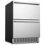 COTLIN 24" 4.9 Cu.Ft. Double Drawer Stainless Steel Refrigerator HX-160DDR | Fridge.com