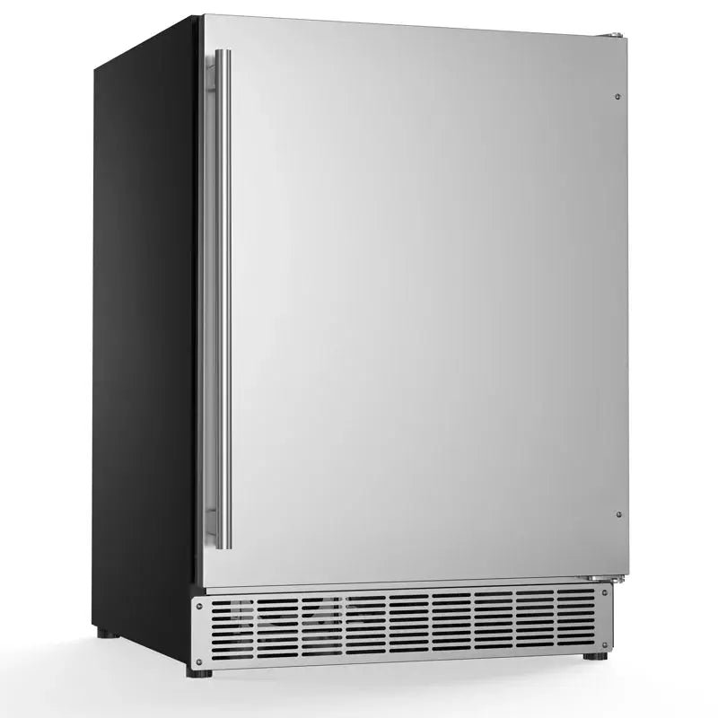 COTLIN 24" 5.4 Cu. Ft. Built-In Stainless Steel Beverage Fridge HX-160BR | Fridge.com