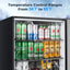 COTLIN 24" 5.4 Cu. Ft. Built-In Stainless Steel Beverage Fridge HX-160BR | Fridge.com