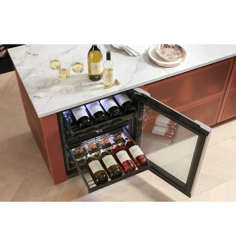 Café 46 Bottle Dual Zone Smart Convertible Wine Refrigerator | Fridge.com