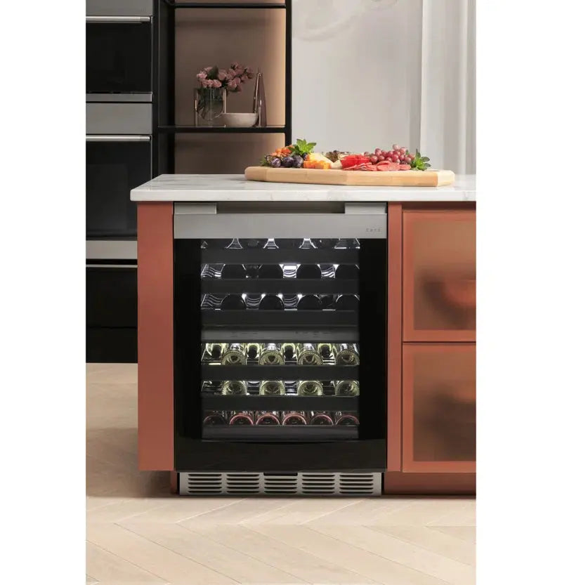 Café 46 Bottle Dual Zone Smart Convertible Wine Refrigerator | Fridge.com