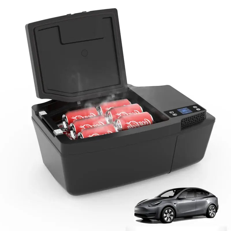 Car Refrigerator for Tesla Model 3, Portable Freezer Designed with APP Control | Fridge.com