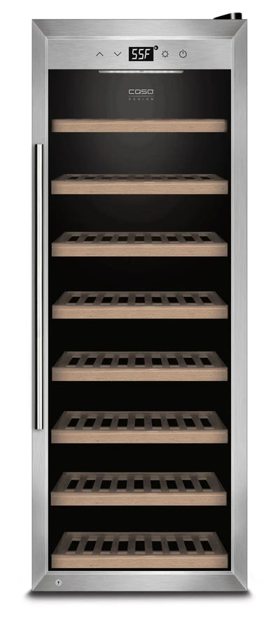 Casodesign 15.55'' 43 Bottle Single Zone Freestanding Wine Refrigerator | Fridge.com