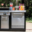 Charbroil Medallion Series 2.7 Cubic Feet Freestanding Mini Fridge Outdoor Kitchen Component | Fridge.com