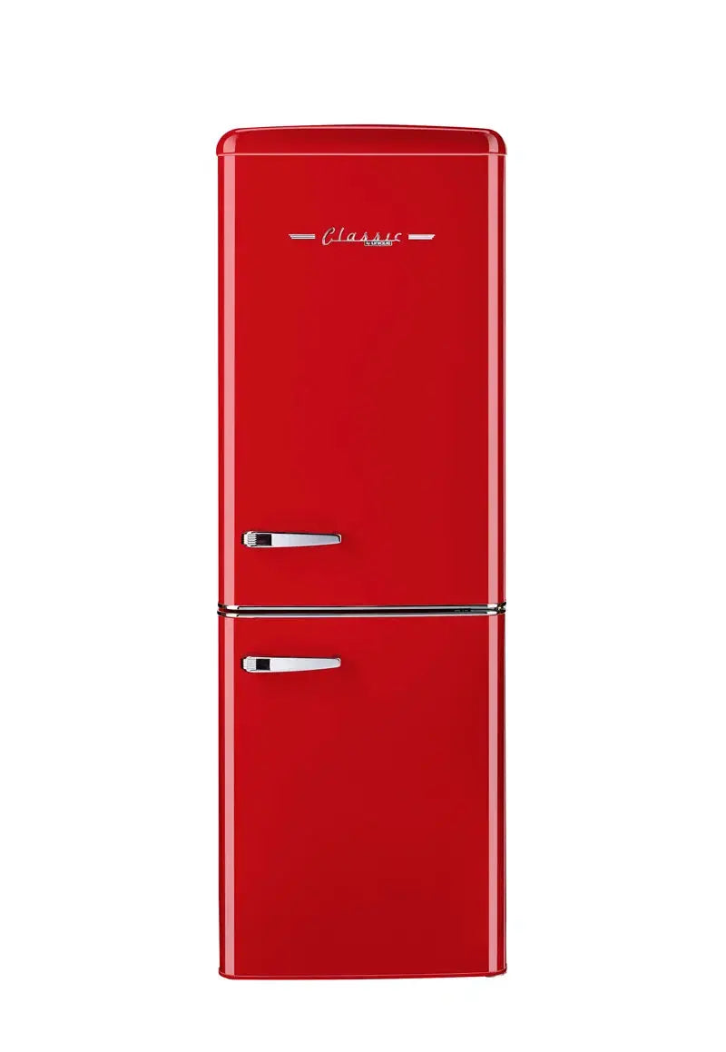 Classic Retro 21.6" Manual Defrost 7 Cu. Ft. Energy Star Certified Bottom Freezer Refrigerator | Fridge.com