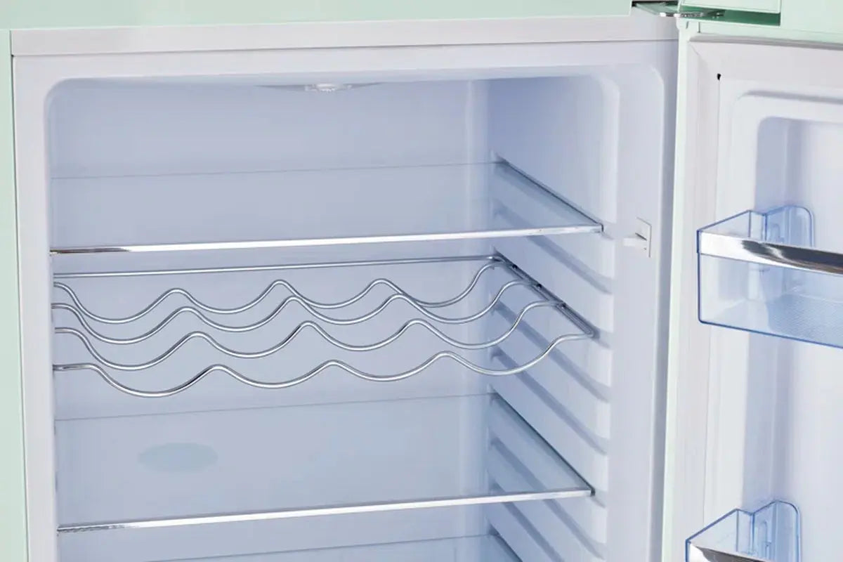 Classic Retro 21.6" Manual Defrost 7 Cu. Ft. Energy Star Certified Bottom Freezer Refrigerator | Fridge.com