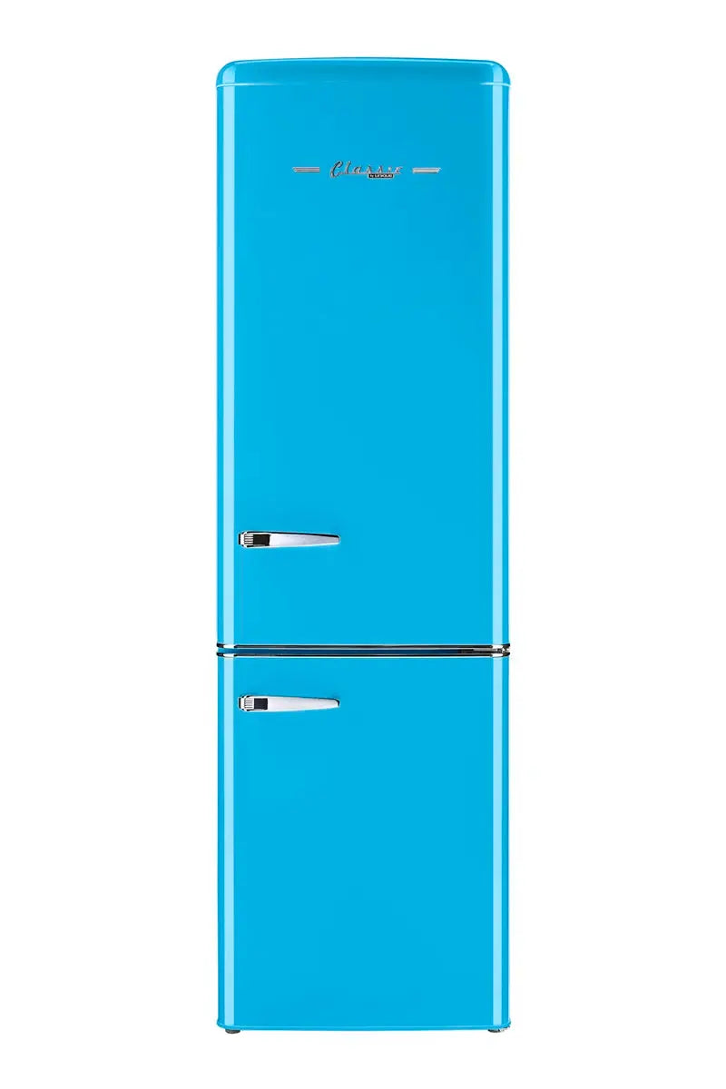 Classic Retro 21.6" Manual Defrost 8.7 Cu. Ft. ENERGY STAR Certified Bottom Freezer Refrigerator | Fridge.com