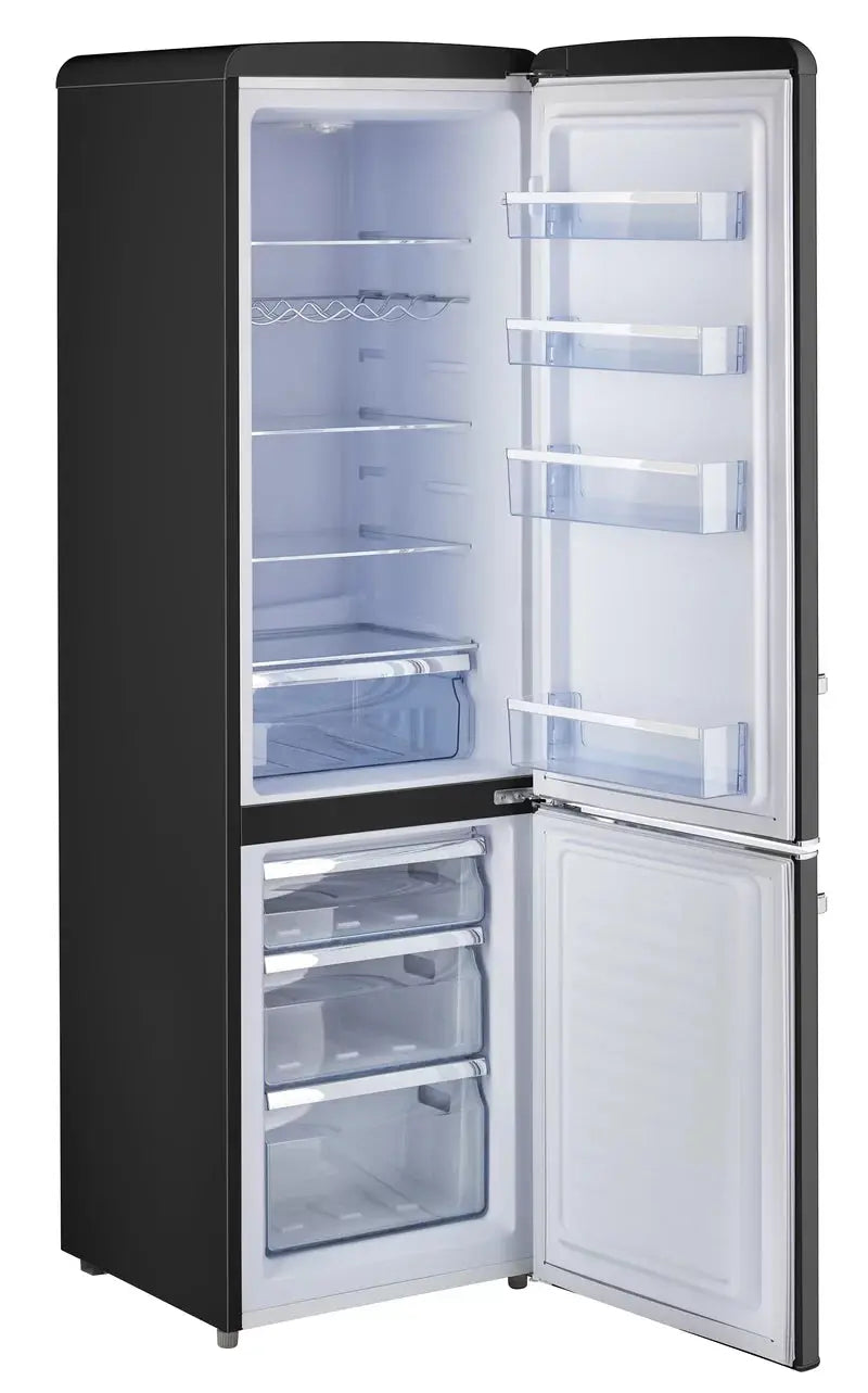 Classic Retro 21.6" Manual Defrost 8.7 Cu. Ft. ENERGY STAR Certified Bottom Freezer Refrigerator | Fridge.com