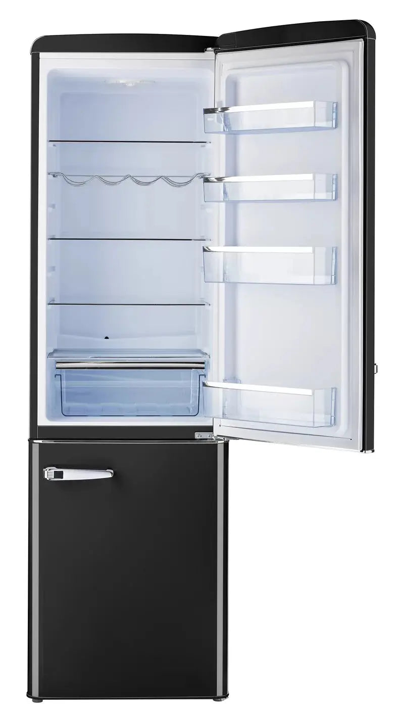 Classic Retro 21.6" Manual Defrost 8.7 Cu. Ft. ENERGY STAR Certified Bottom Freezer Refrigerator | Fridge.com