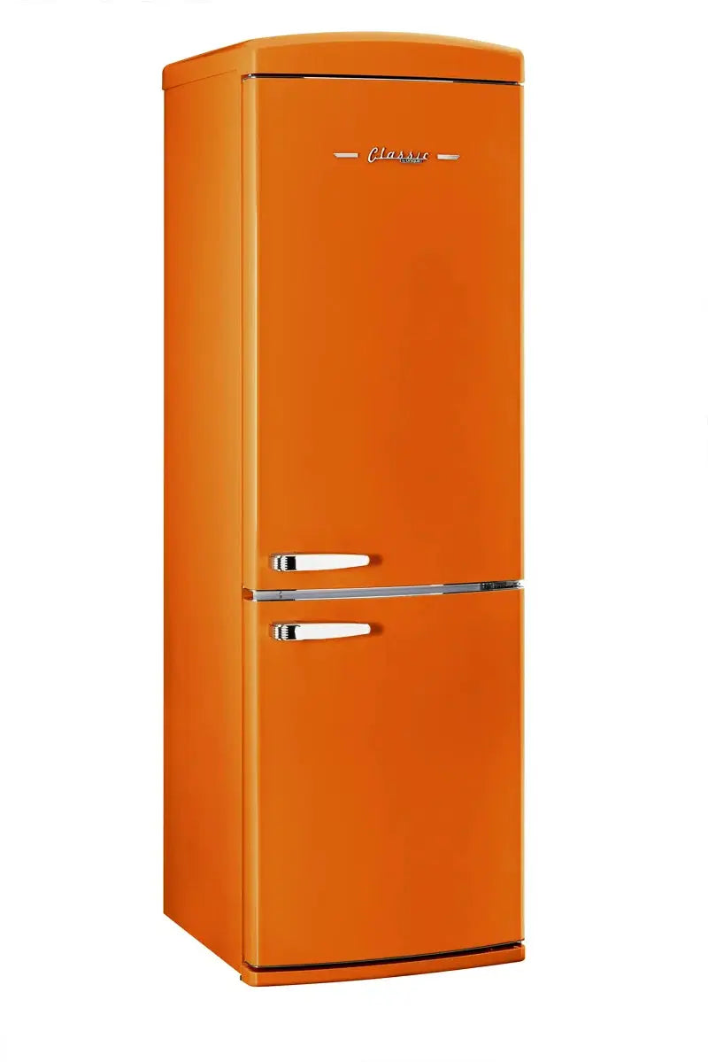 Classic Retro 24 in 12 Cu.Ft Bottom Mount Fridge Auto Defrost, Energy Star Certified, Counter Depth | Fridge.com