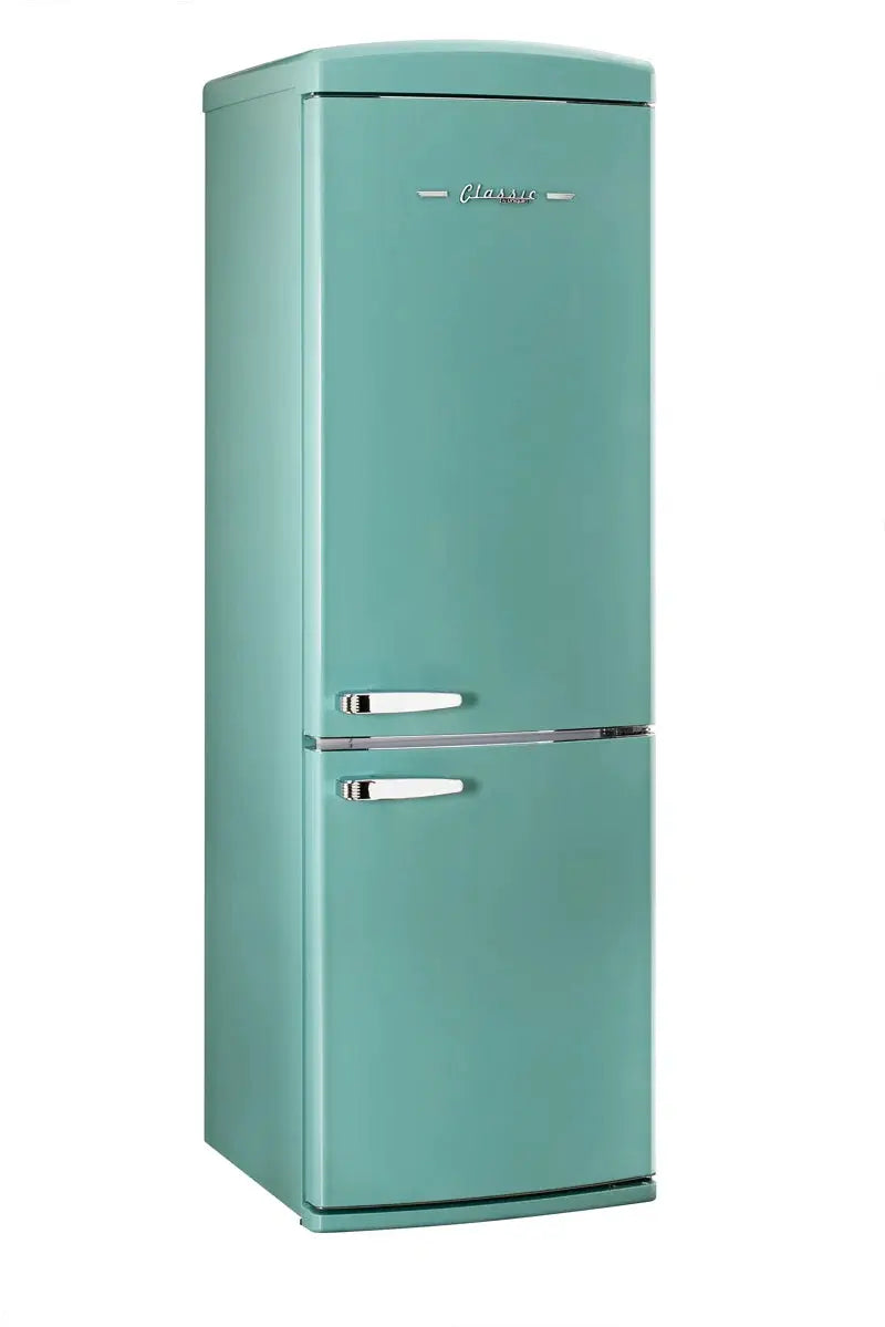 Classic Retro 24 in 12 Cu.Ft Bottom Mount Fridge Auto Defrost, Energy Star Certified, Counter Depth | Fridge.com