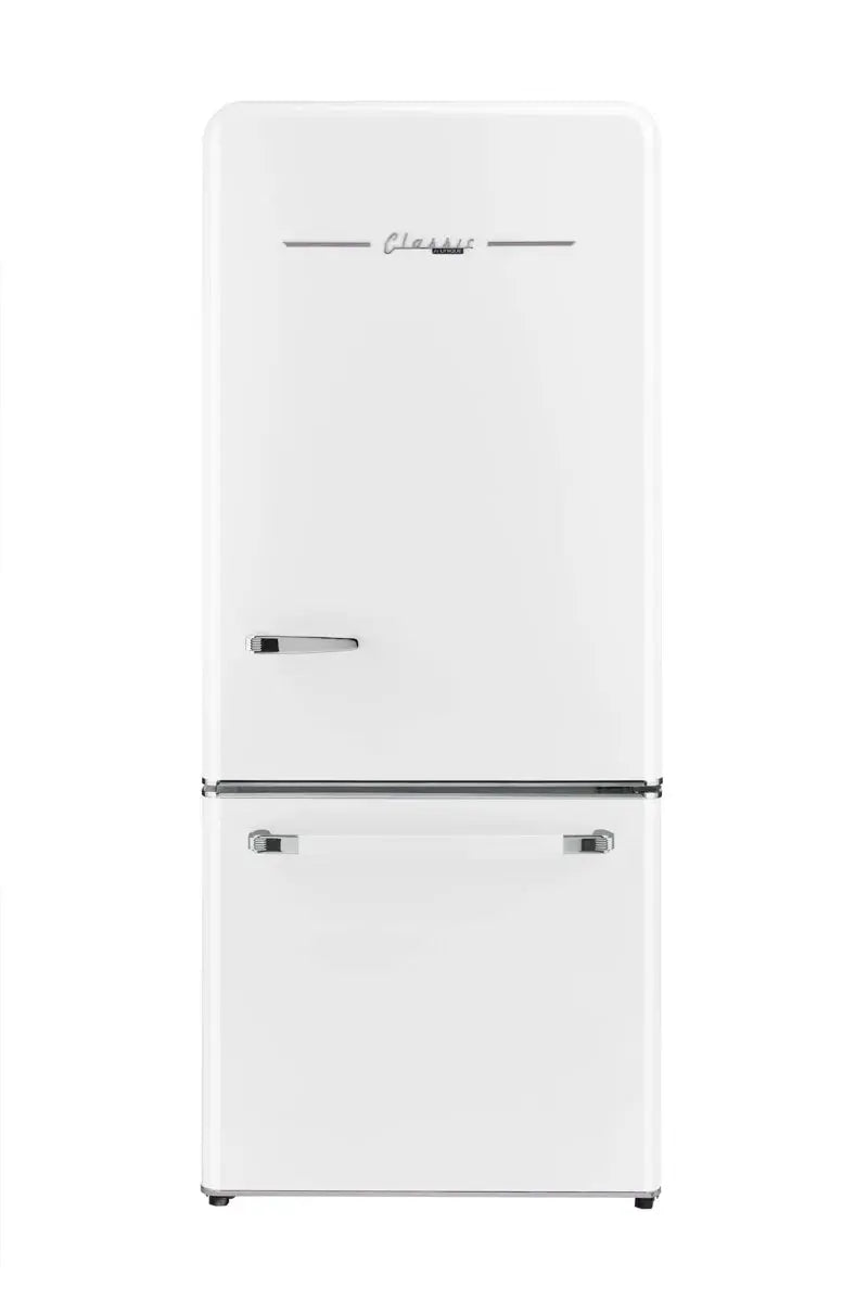 Classic Retro 30" Frost-Free 17.7 Cu. Ft. Energy Star Certified Bottom Freezer Refrigerator | Fridge.com