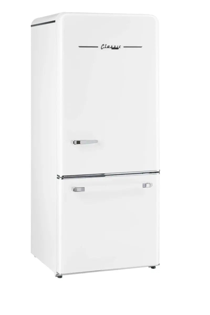 Classic Retro 30" Frost-Free 17.7 Cu. Ft. Energy Star Certified Bottom Freezer Refrigerator | Fridge.com