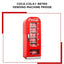 Coca-Cola 10 Can Retro Vending Machine Mini Cooler Display Window, Portable Refrigerator, Red | Fridge.com