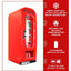 Coca-Cola 10 Can Retro Vending Machine Mini Cooler Display Window, Portable Refrigerator, Red | Fridge.com