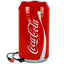 Coca-Cola 12 Can Portable Mini Fridge 12V DC 110V AC 10L Cooler, Red | Fridge.com