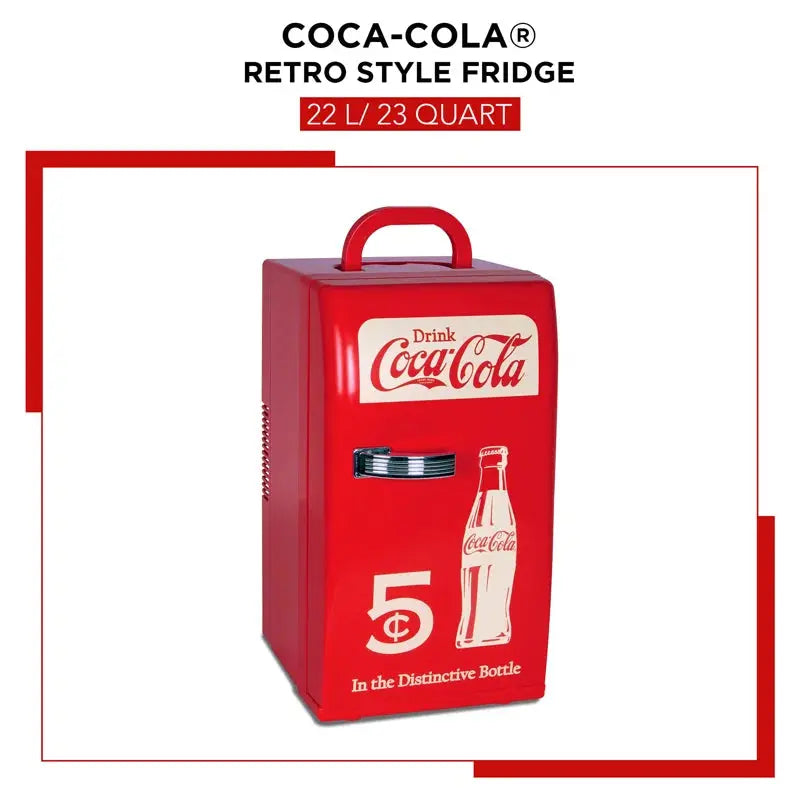 Coca-Cola 18 Can Freestanding Beverage Refrigerator | Fridge.com