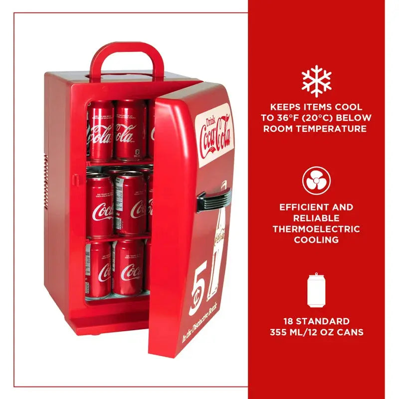 Coca-Cola 18 Can Freestanding Beverage Refrigerator | Fridge.com