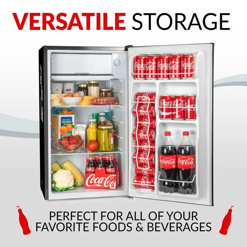 Coca-Cola 3.2 Cu. Ft. Refrigerator with Freezer | Fridge.com