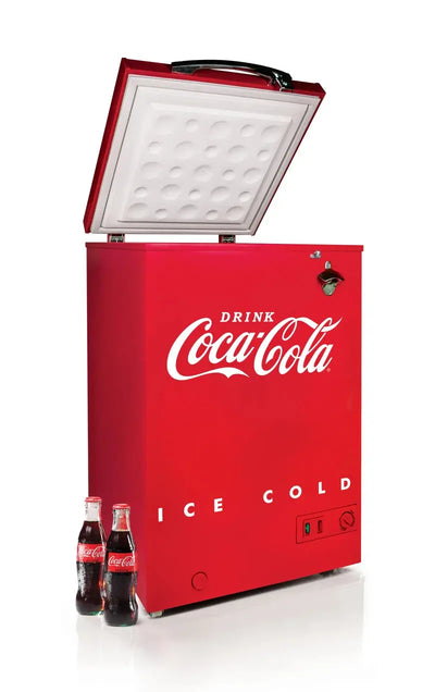 Coca-Cola Retro 3.2 Cubic Feet Freestanding Mini Fridge | Fridge.com